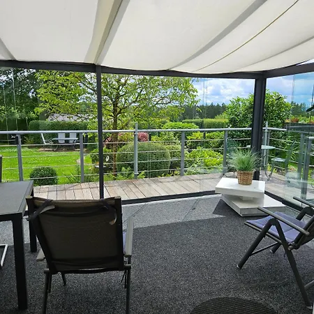 Wohlfuehloase In Der Eifel Mit Weitblick In Natur, Seenaehe, Poolnutzung, Minigolf, Tennis Und Vieles Mehr