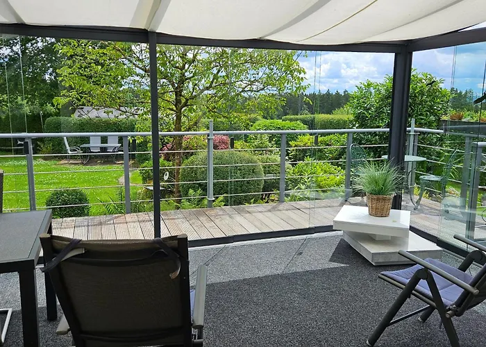 Wohlfuehloase In Der Eifel Mit Weitblick In Natur, Seenaehe, Poolnutzung, Minigolf, Tennis Und Vieles Mehr